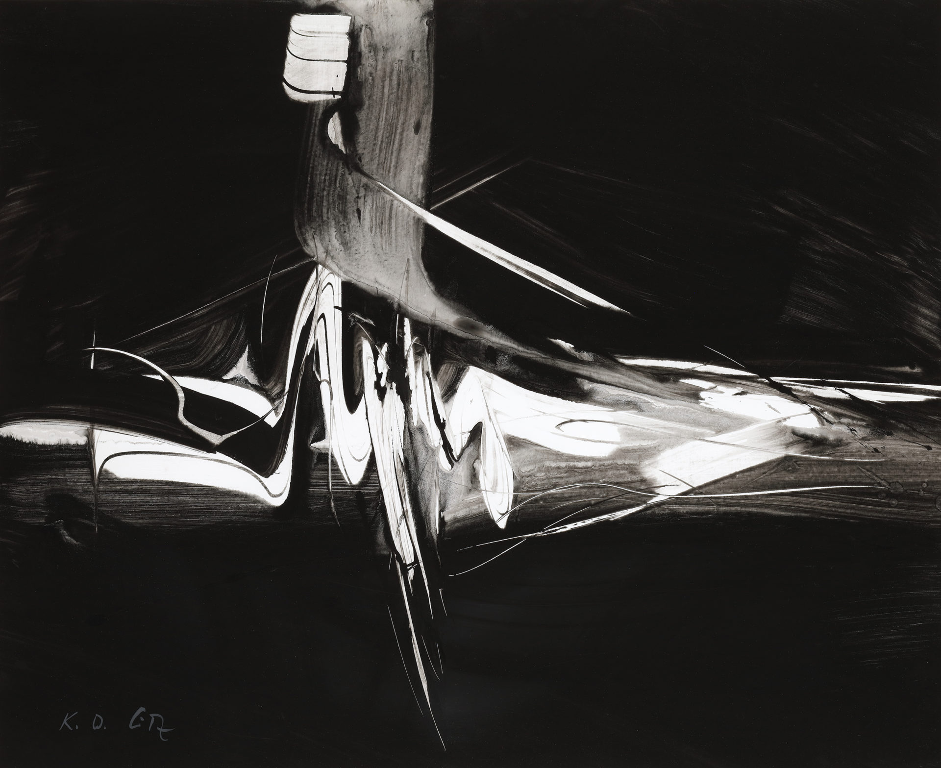 6 VARIATIONEN MIT II 1982 64,5×79,5cm Foto RMaass 2K9A8041