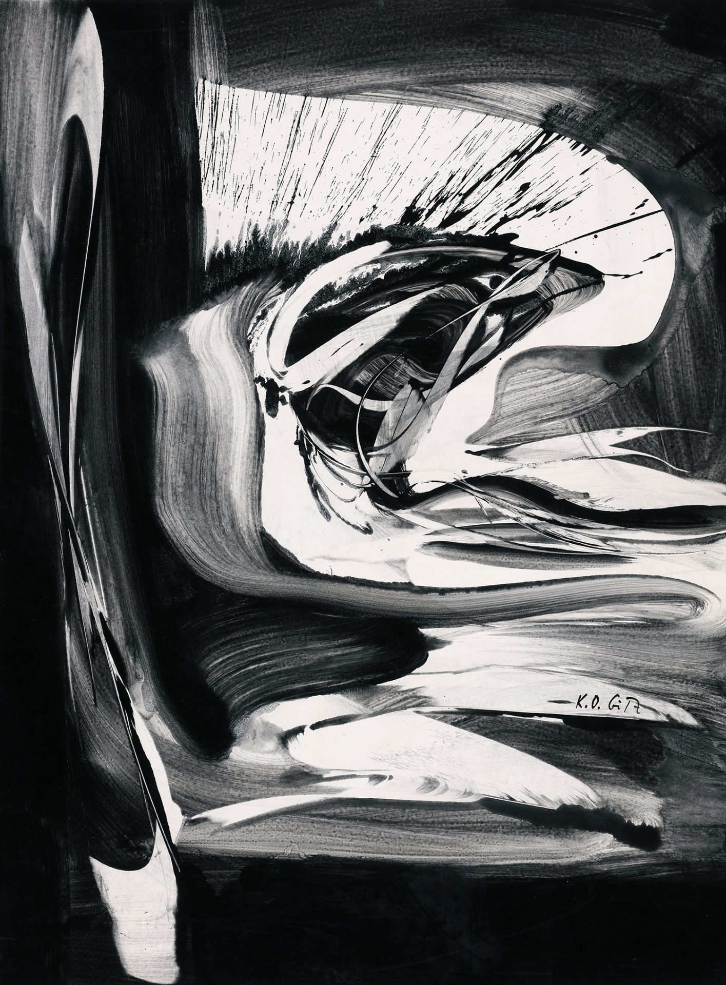 o.T. 1965 100x75cm Maass_K9A9242