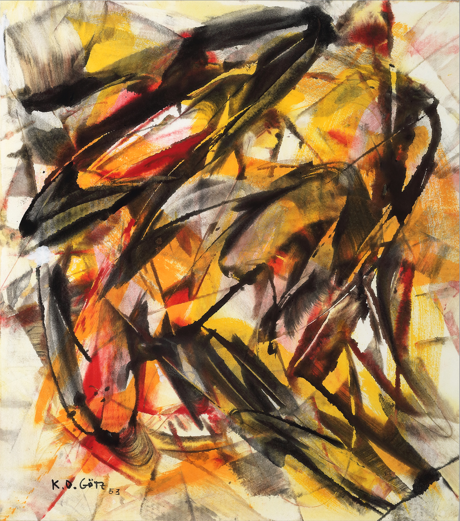 o.T. 1953 59x52cm Sandhöfer_K9A7507