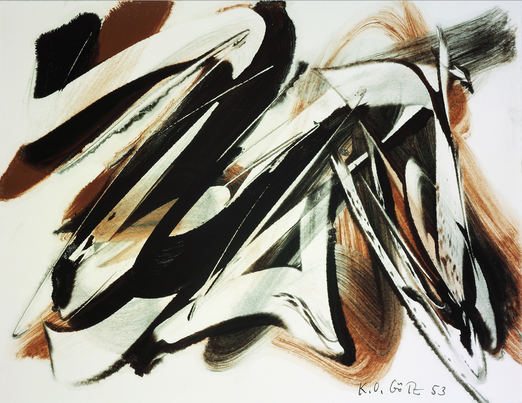 oT 1953 38x52cm Gouache auf Bütten Ekta K1O1B33