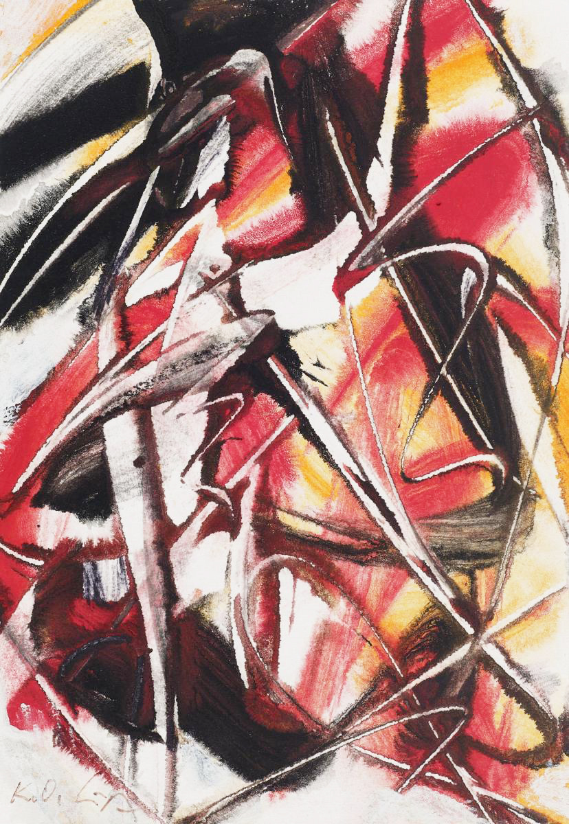 Zungensprünge 1992 20,5 x 14,5cm Van Ham