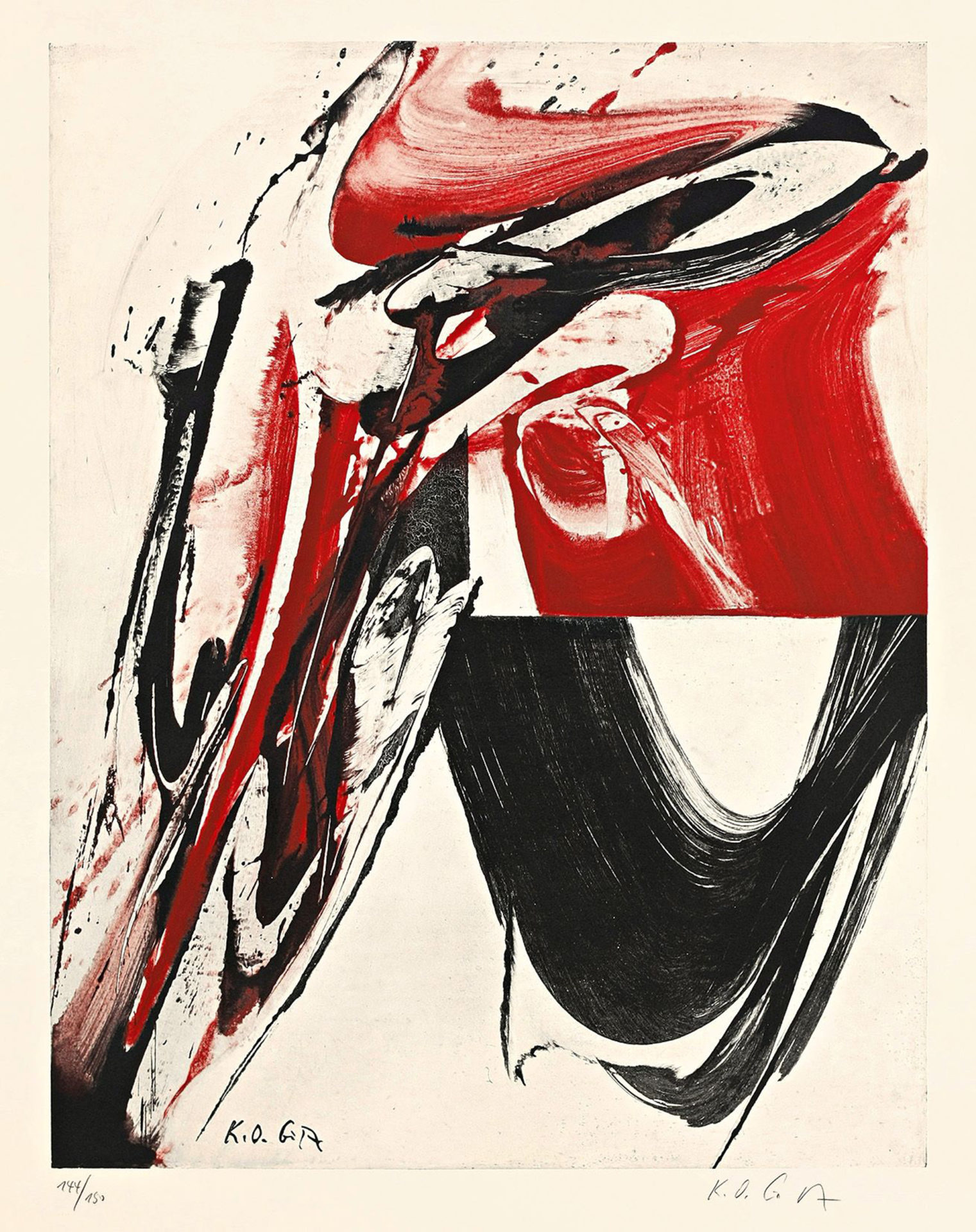 oT ca 1965 60,5 x 47 cm Offset grisebach 77461_v_w
