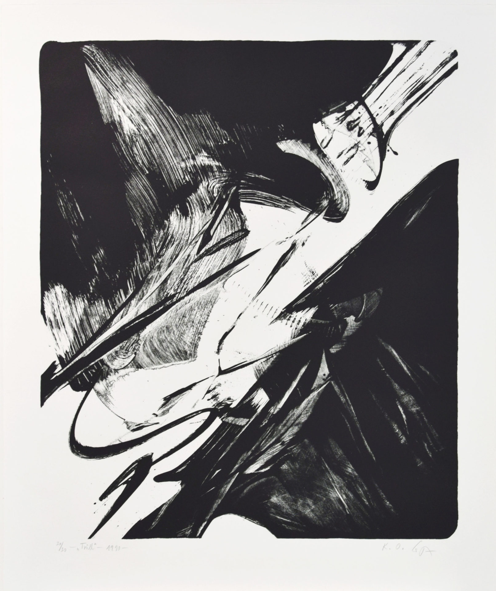1990 W063 Trill 90 x 85 cm Auflage 30