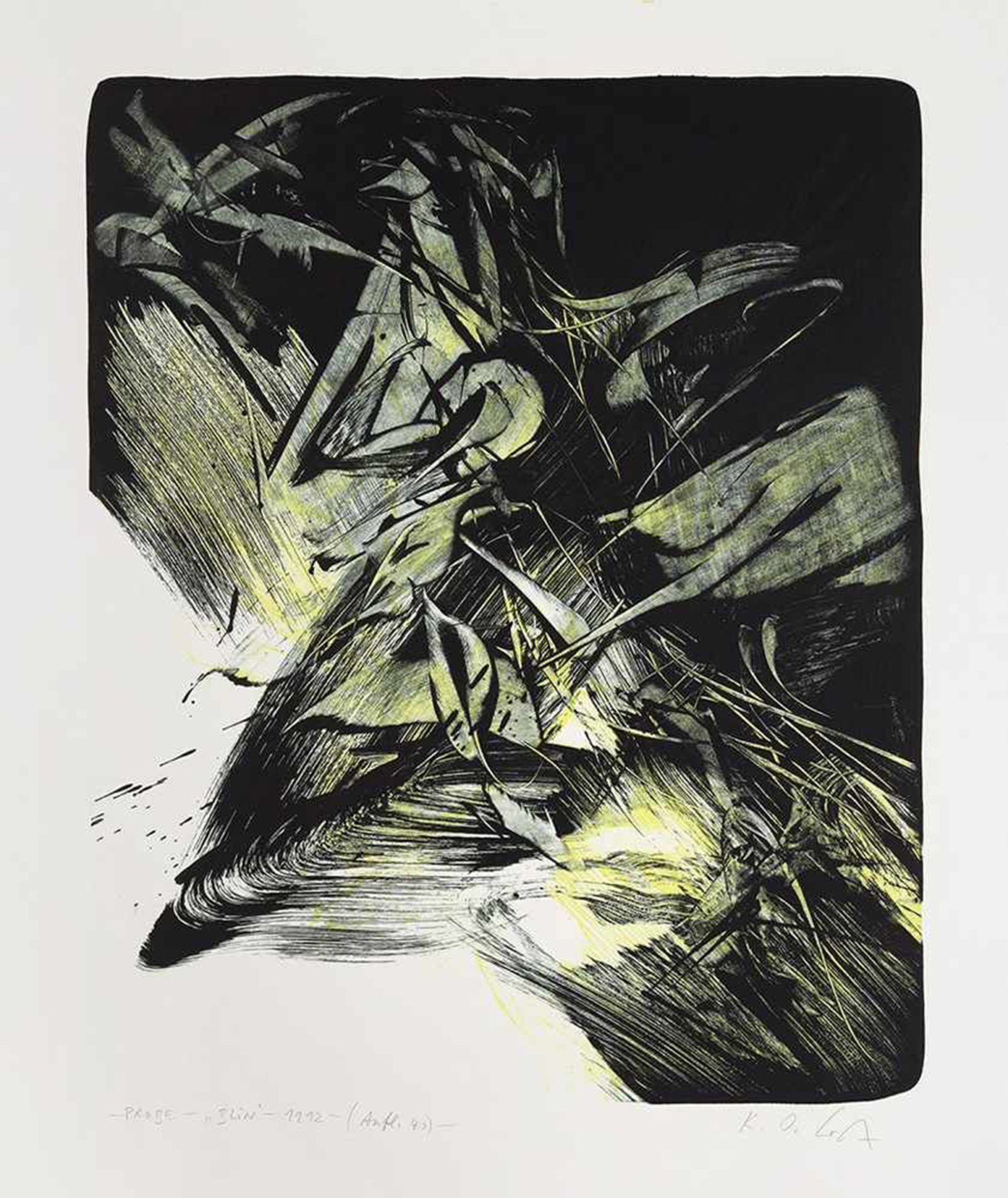 1992 Blin W102 59,5 x 48 cm