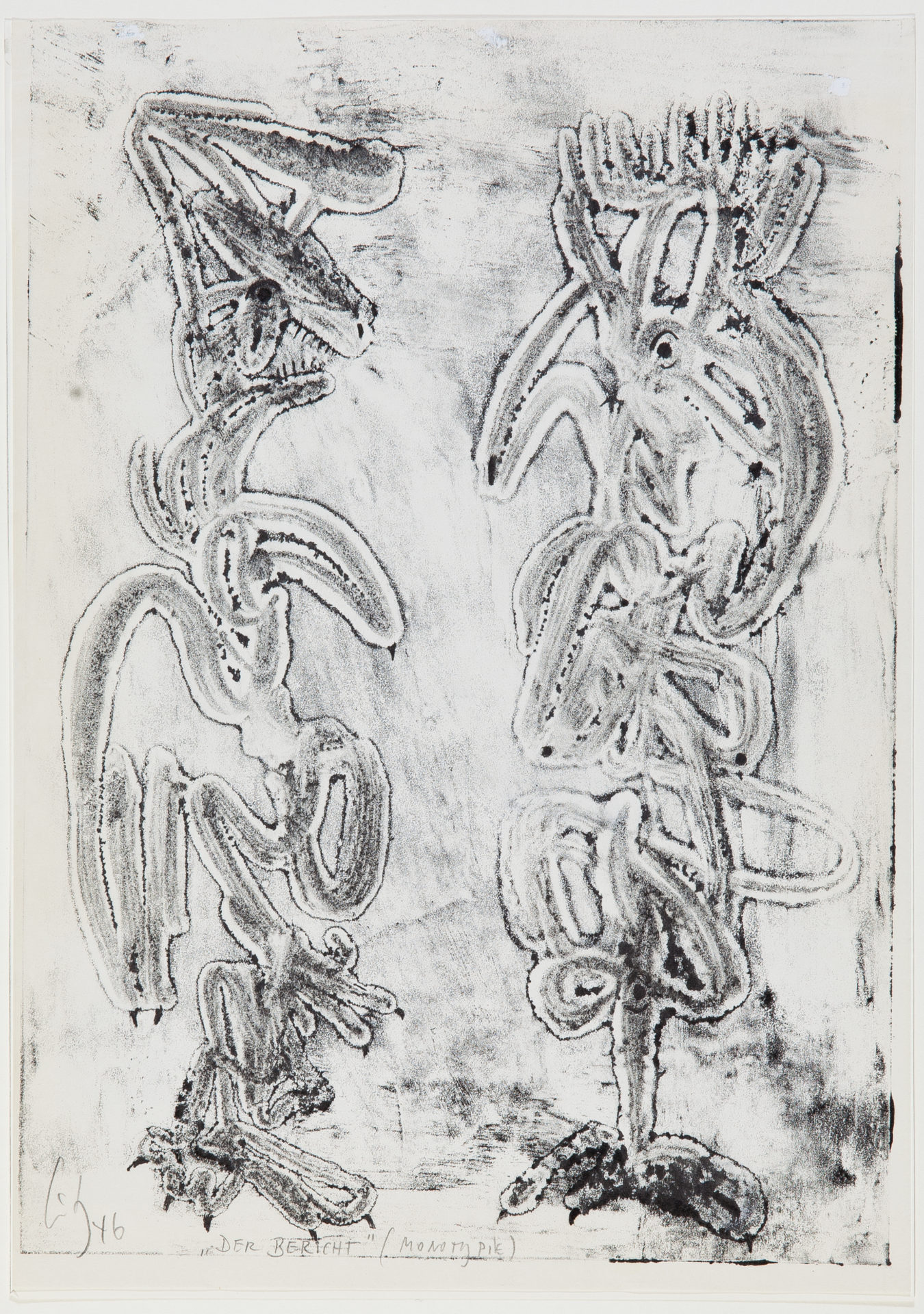 Der Bericht 1946 30×21,7cm aus Mappe E+W Kunsthalle Mannheim G5797-1_MG_1029 (1)
