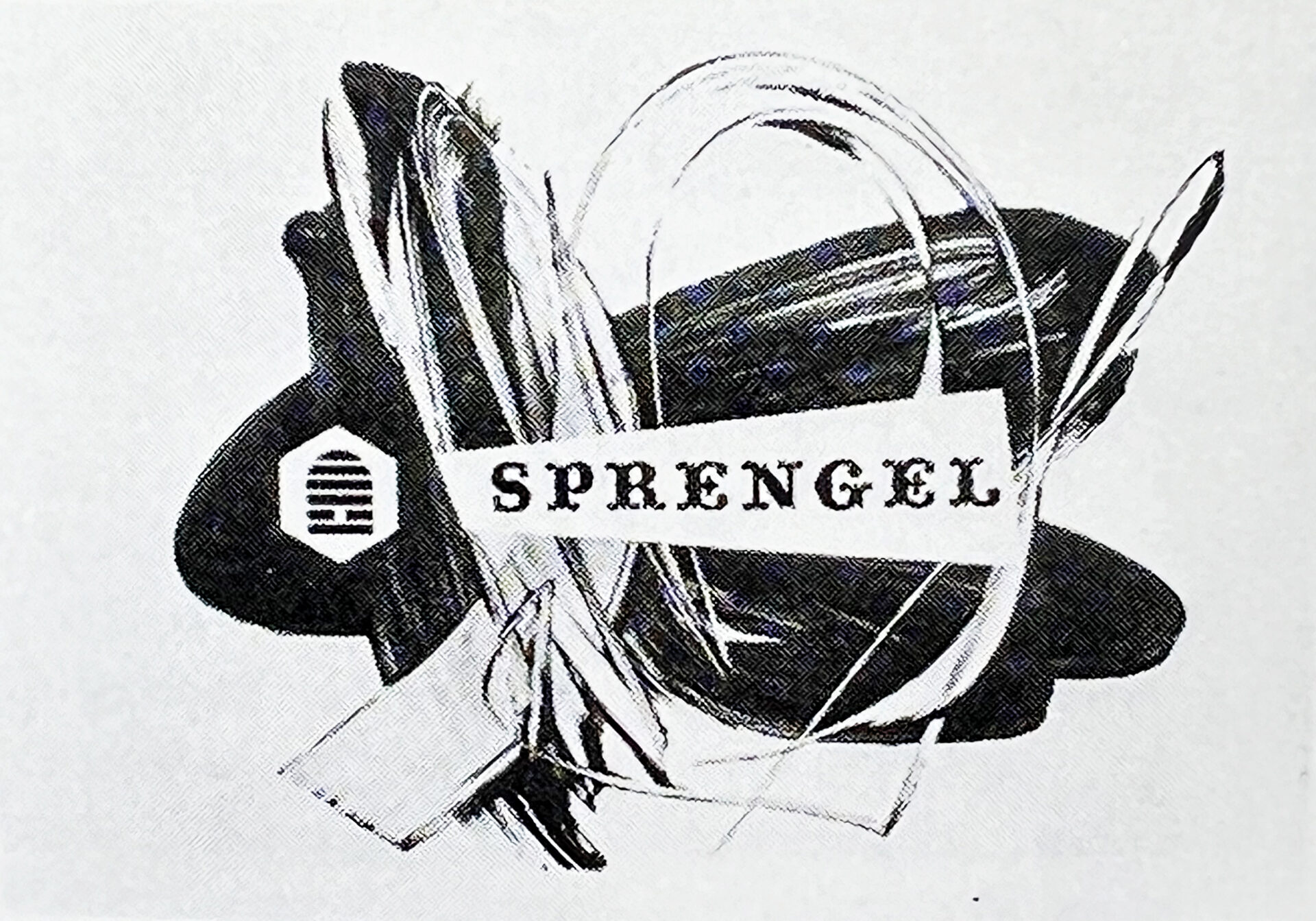 Entwurf 1954 Annonce für Sprengel