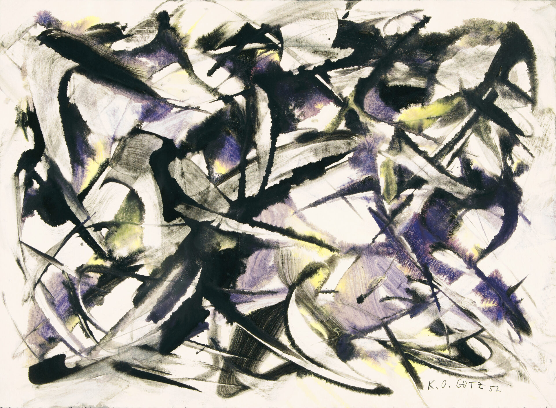 oT 18 12 52 1952 39 x 53,5 cm Lehr Auktion Okt 2024 Los 100